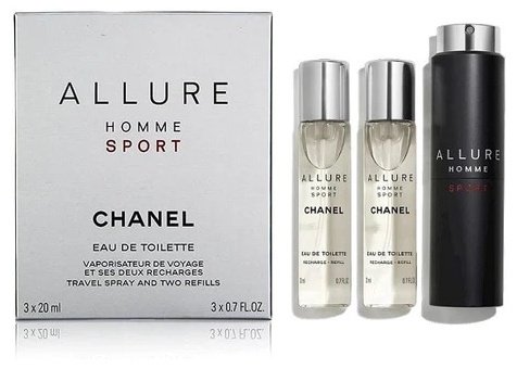CHANEL Allure Homme Sport парфюмерный набор 60 мл, для мужчин купить,99190