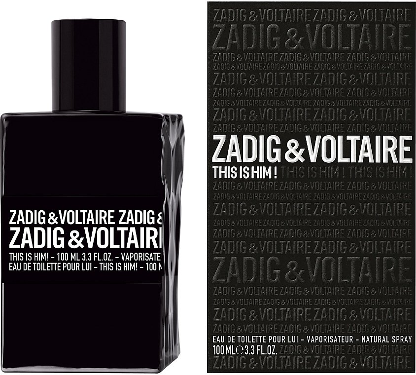 Zadig & Voltaire This is Him туалетная вода EDT 100 мл, для мужчин купить,66490