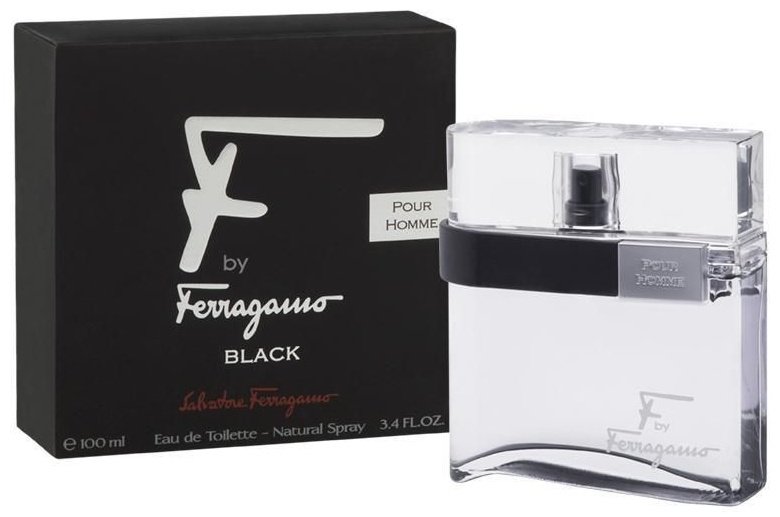 Salvatore Ferragamo F By Ferragamo Black Pour Homme туалетная вода EDT 100 мл купить,22390