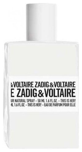 Zadig & Voltaire This Is Her парфюмерная вода EDP 50 мл, для женщин - ForteMarket Zadig & Voltaire This Is Her парфюмерная вода EDP 50 мл, для женщин купить,60290