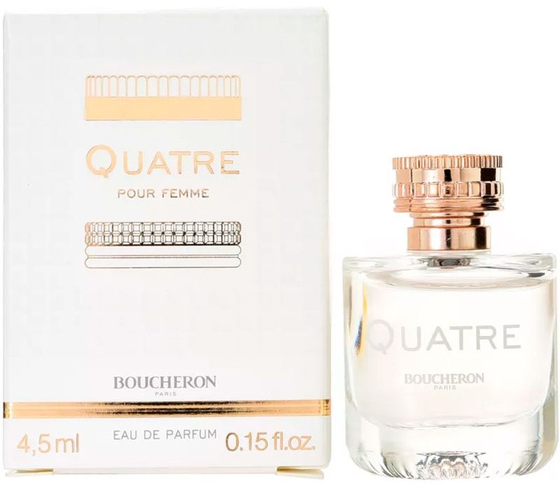 Boucheron Quatre парфюмерная вода EDP 4.5 мл, для женщин - ForteMarket Boucheron Quatre парфюмерная вода EDP 4.5 мл, для женщин купить,6090