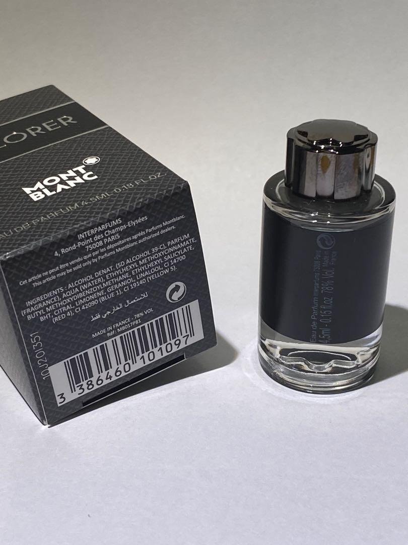MONTBLANC Explorer парфюмерная вода EDP 4.5 мл, для мужчин купить,6890