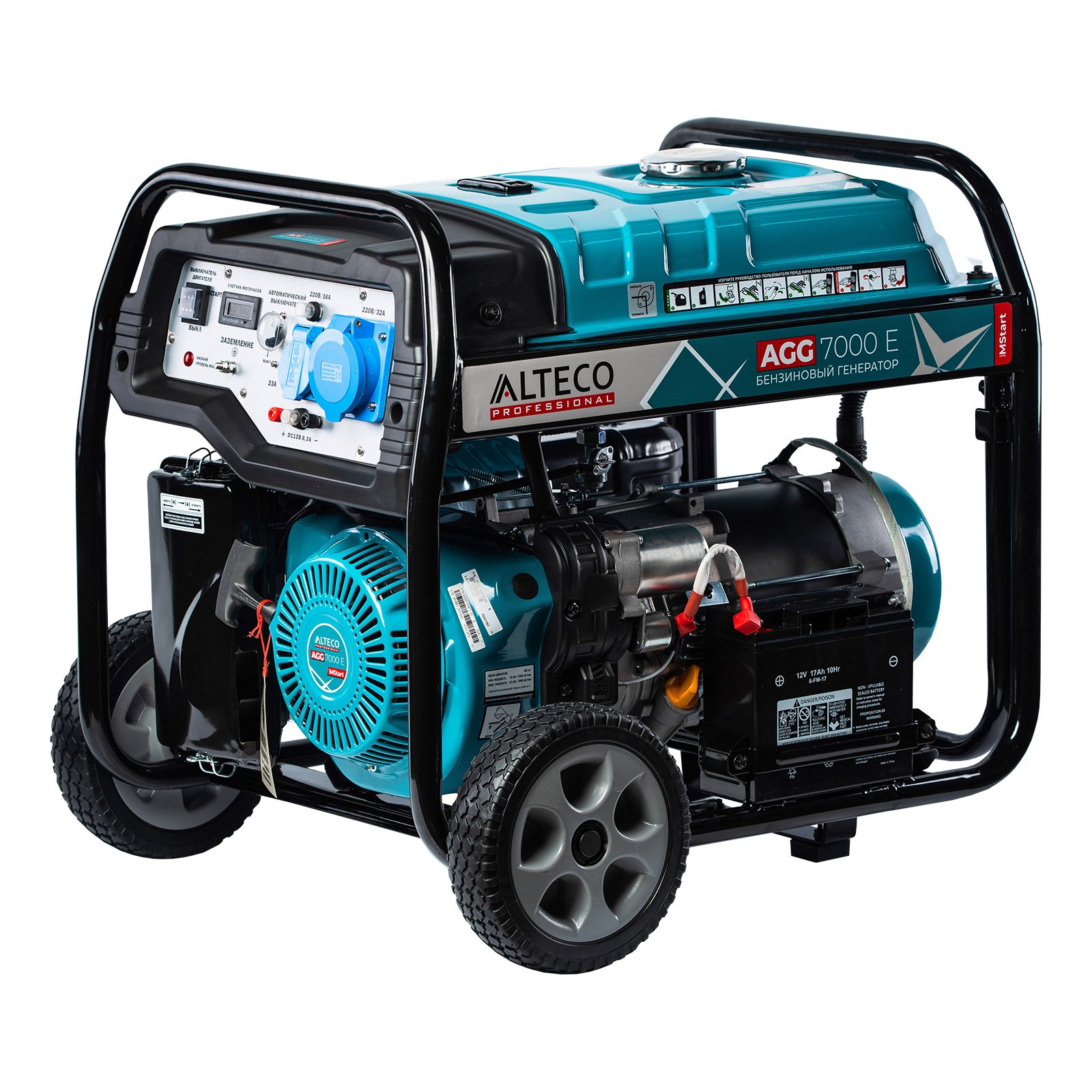 Генератор бензиновый Alteco Professional AGG 7000Е Mstart