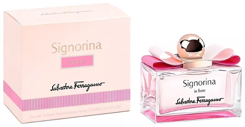Salvatore Ferragamo Signorina in Fiore туалетная вода EDT 100 мл, для женщин - ForteMarket Salvatore Ferragamo Signorina in Fiore туалетная вода EDT 100 мл, для женщин купить,25790