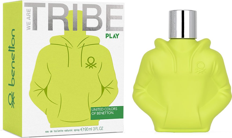 UNITED COLORS OF BENETTON Tribe Play туалетная вода EDT 90 мл, для мужчин купить,24890