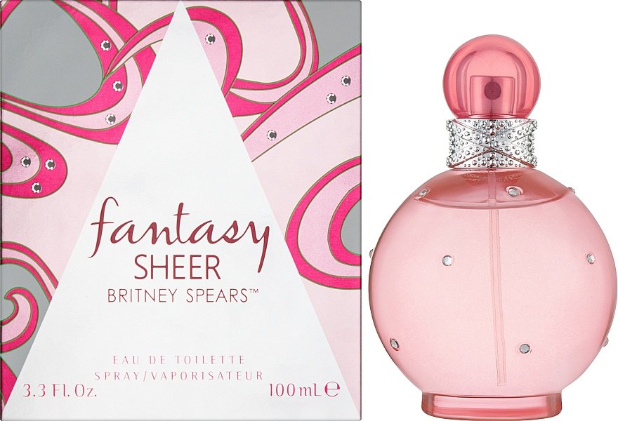 BRITNEY SPEARS Fantasy Sheer туалетная вода EDT 100 мл, для женщин - ForteMarket BRITNEY SPEARS Fantasy Sheer туалетная вода EDT 100 мл, для женщин купить,21690