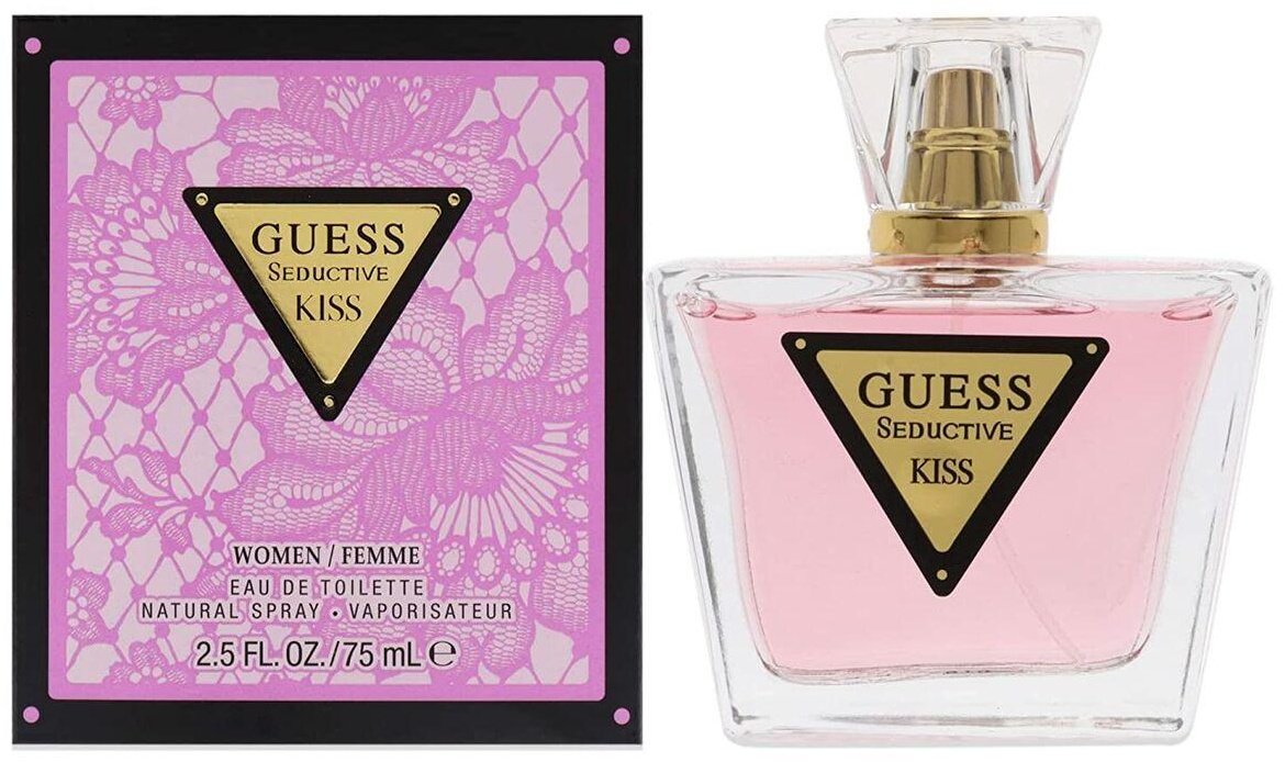 GUESS Seductive Kiss туалетная вода EDT 75 мл, для женщин купить,48690