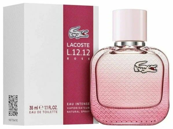 LACOSTE L.12.12 Rose Eau Intense туалетная вода EDT 35 мл, для женщин - ForteMarket LACOSTE L.12.12 Rose Eau Intense туалетная вода EDT 35 мл, для женщин купить,14390