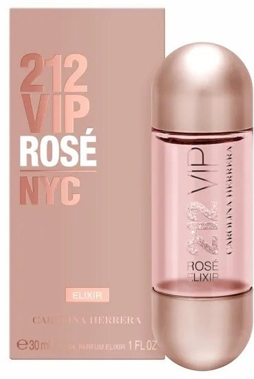 Carolina Herrera 212 VIP Rose Elixir парфюмерная вода EDP 30 мл, унисекс купить,58790