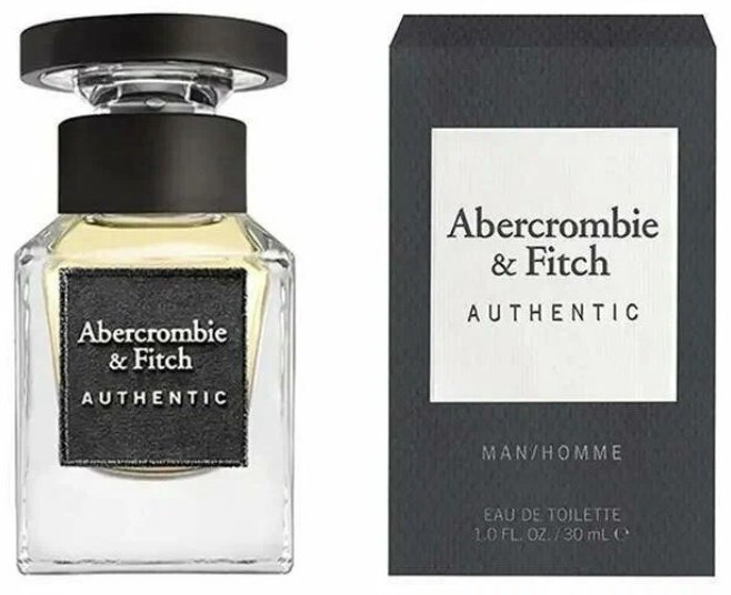 Abercrombie and Fitch Authentic туалетная вода EDT 30 мл, для мужчин купить,15190
