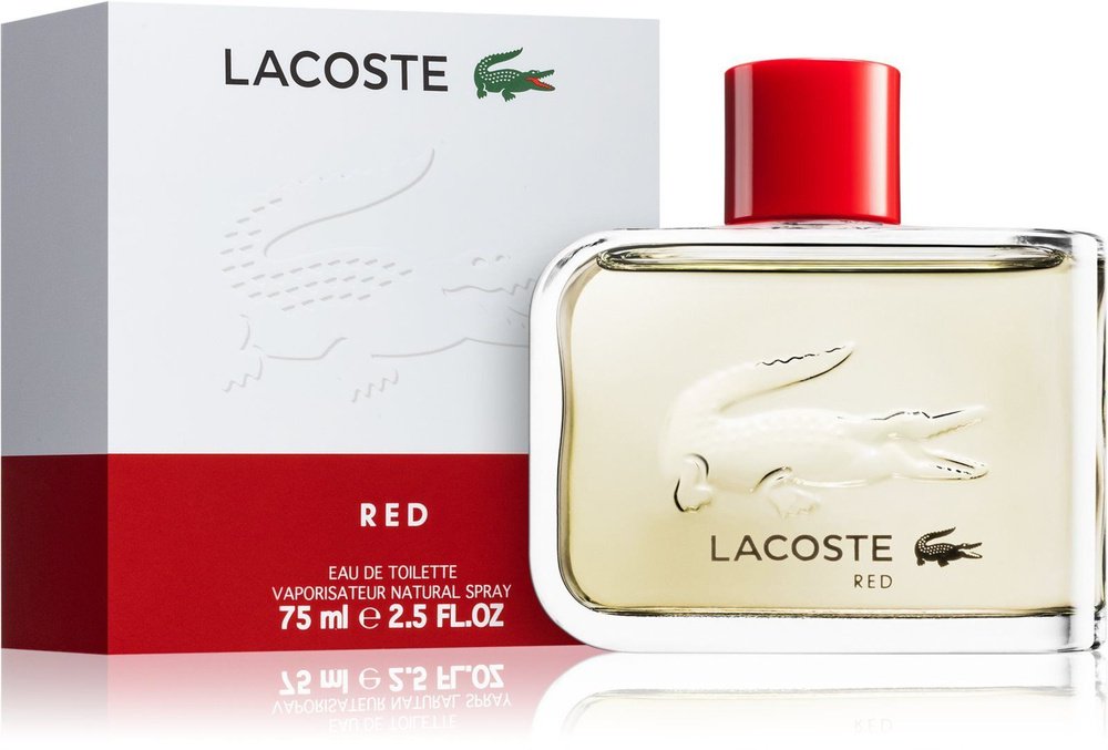 LACOSTE Red туалетная вода EDT 75 мл, для мужчин купить,36490