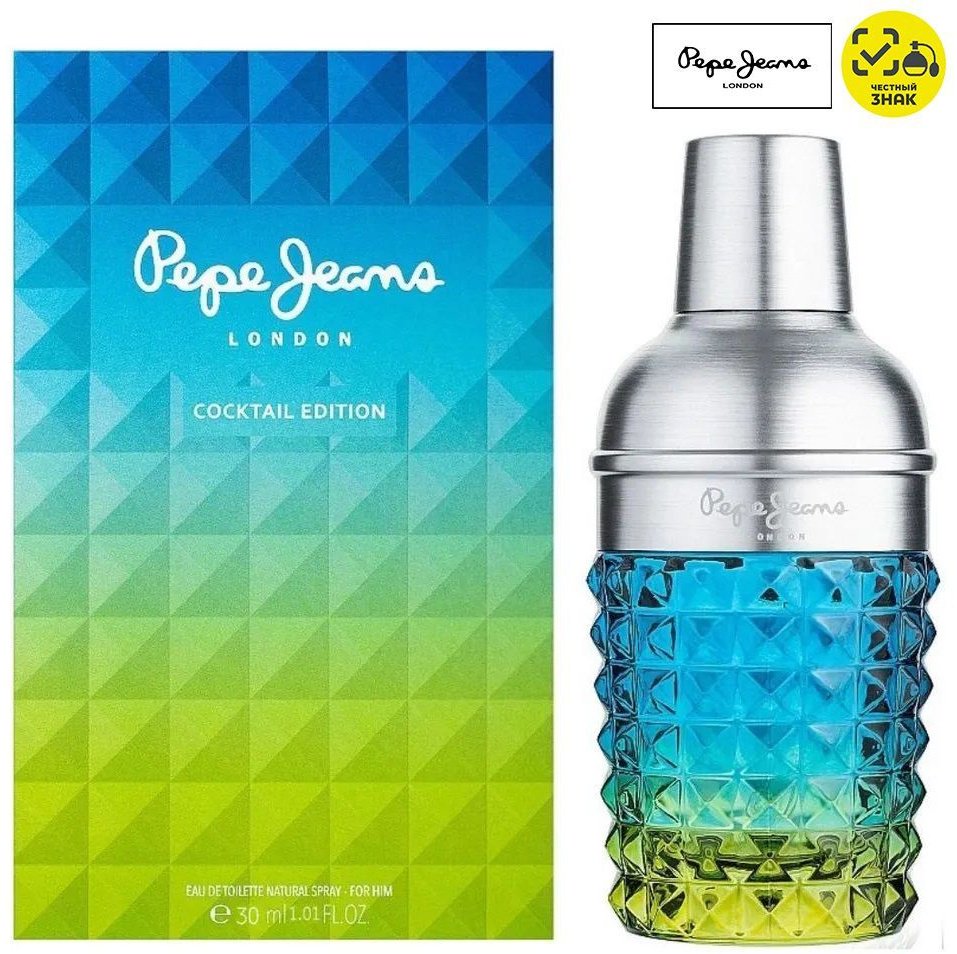 Pepe Jeans London PEPE JEANS COCTAIL EDITION m EDT 30 ml [M] туалетная вода EDT 30 мл, для мужчин купить,13190