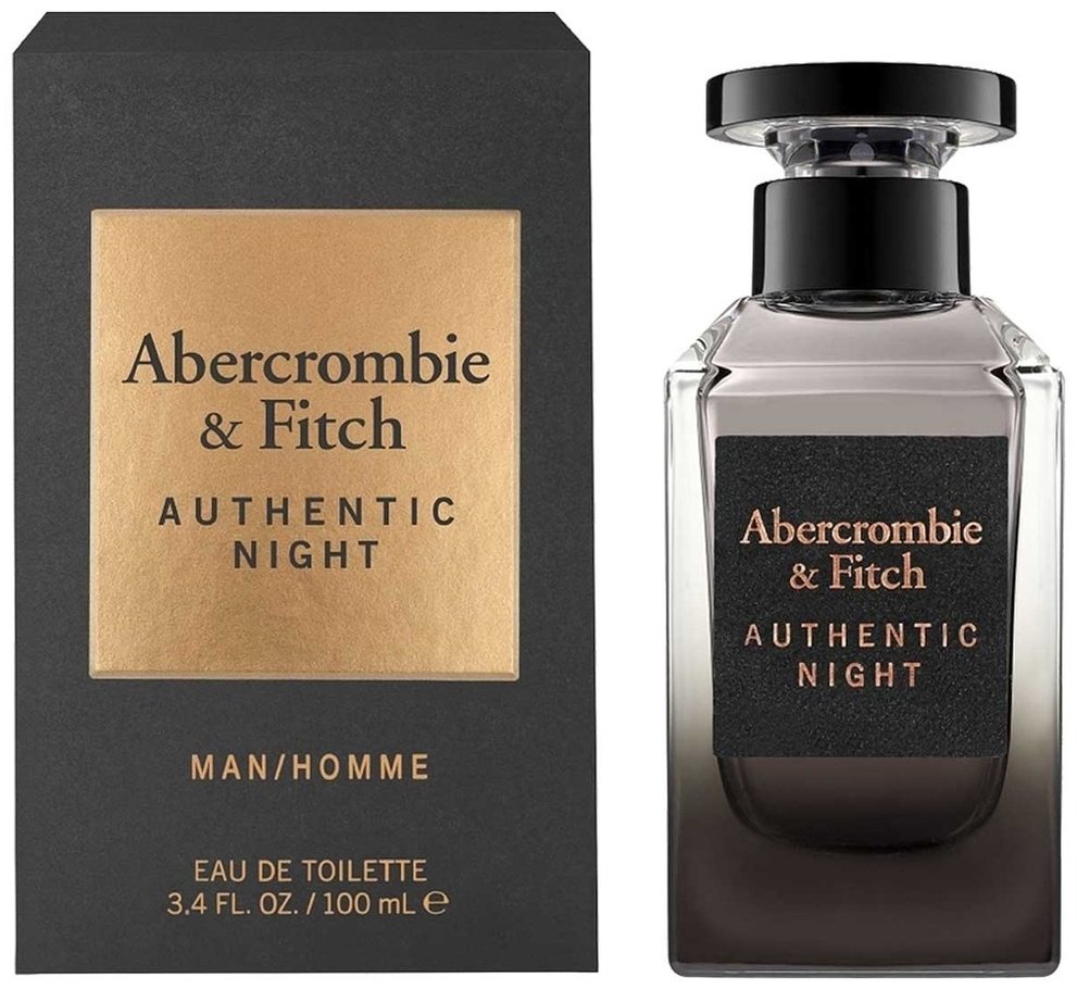 Abercrombie and Fitch Authentic Night туалетная вода EDT 100 мл, для мужчин купить,81390