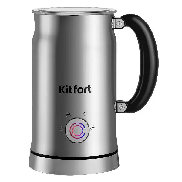 Капучинатор Kitfort КТ-7111 серебристый купить,NaN