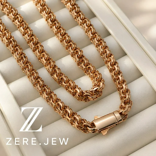 Цепь ZERE Бисмарк золото 585 проба 55 см 33.60гр