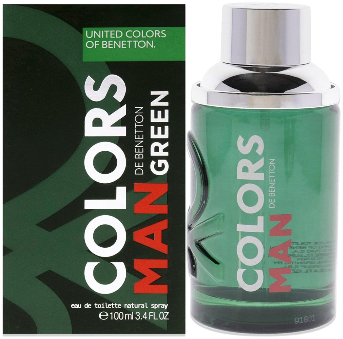 UNITED COLORS OF BENETTON Colors de Benetton Man Green туалетная вода EDT 100 мл, для мужчин купить,18190