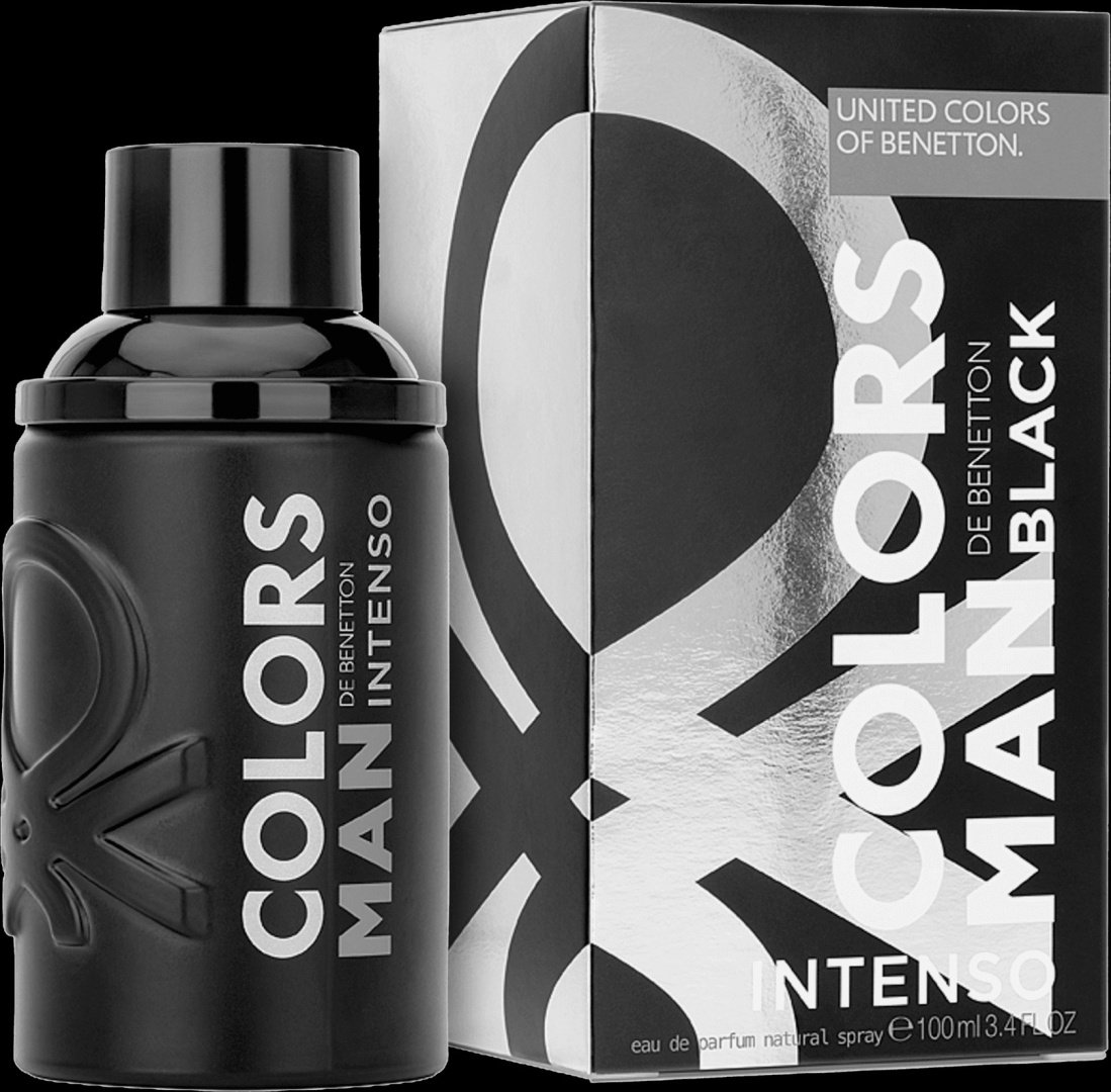 UNITED COLORS OF BENETTON Colors de Benetton Man Black Intenso туалетная вода EDT 100 мл, для мужчин купить,24890