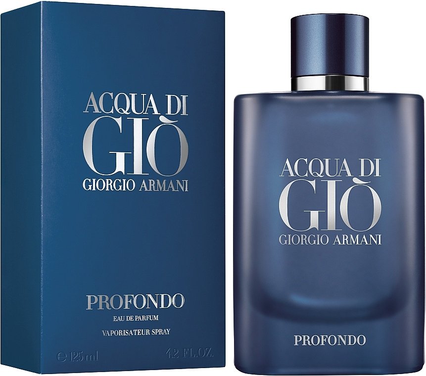Giorgio Armani Acqua di Gio Profondo парфюмерная вода EDP 125 мл, для мужчин купить,61490