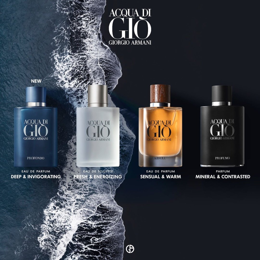 Giorgio Armani Acqua di Gio Profondo парфюмерная вода EDP 125 мл, для мужчин купить,61490
