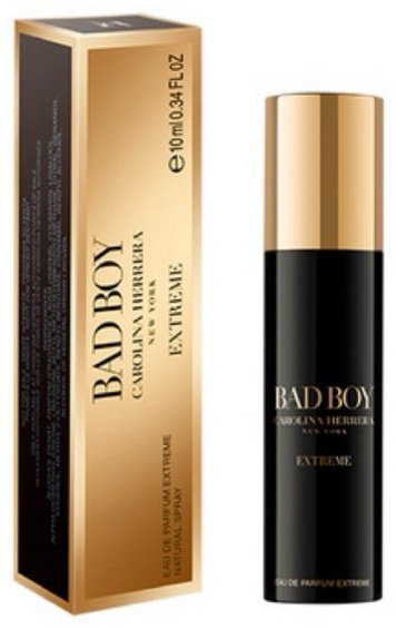 Carolina Herrera Bad boy extreme парфюмерная вода EDP 10 мл, для мужчин купить,12990
