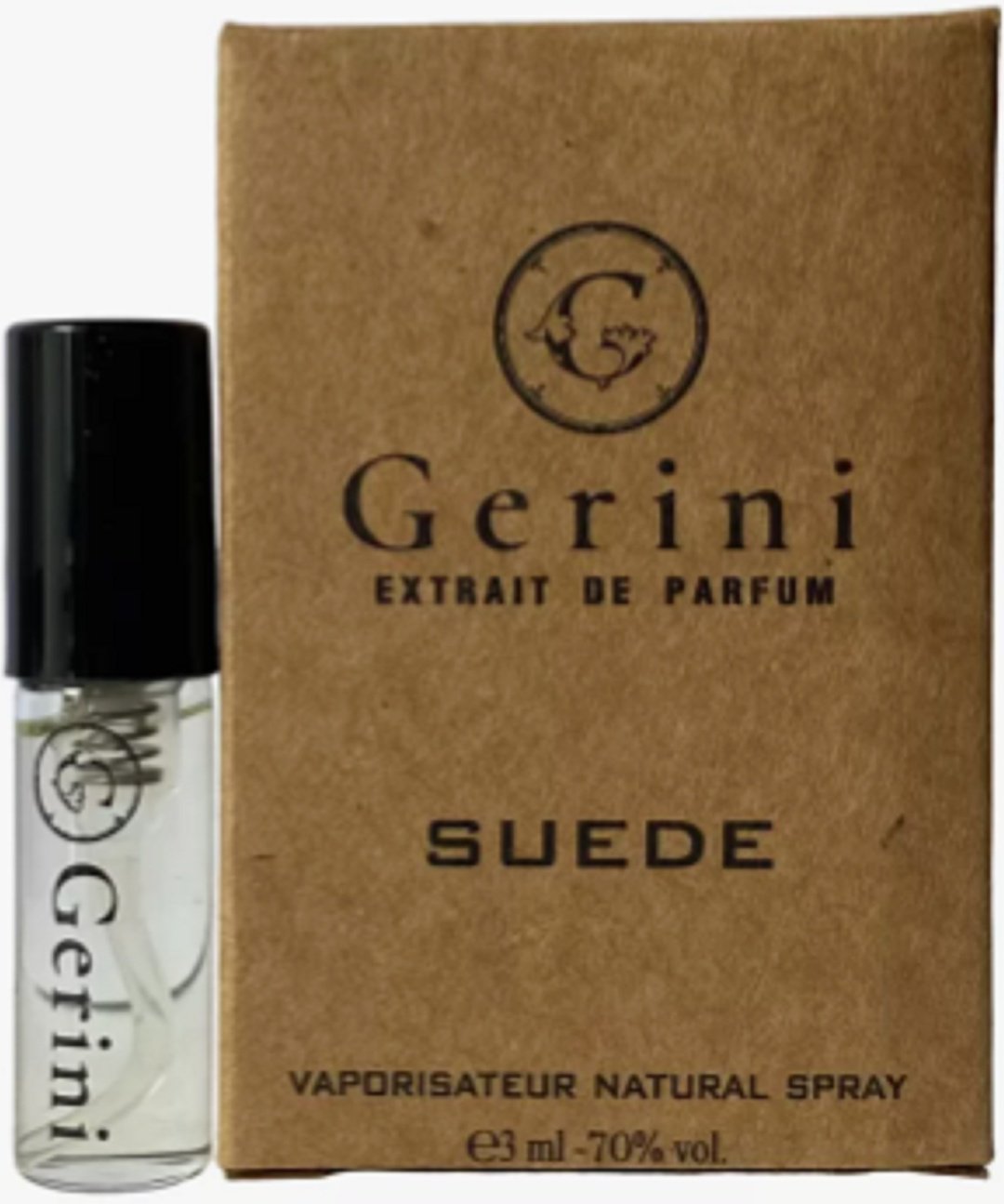 Gerini SUEDE экстракт духов Extrait de Parfum 3 мл, унисекс купить,4790