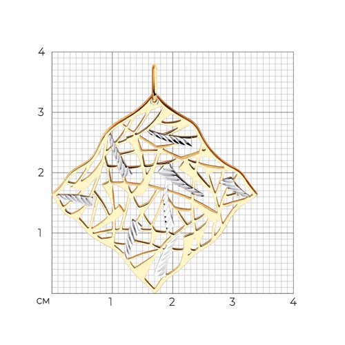Кулон Diamant 51-130-01057-1 1,5гр. купить,NaN