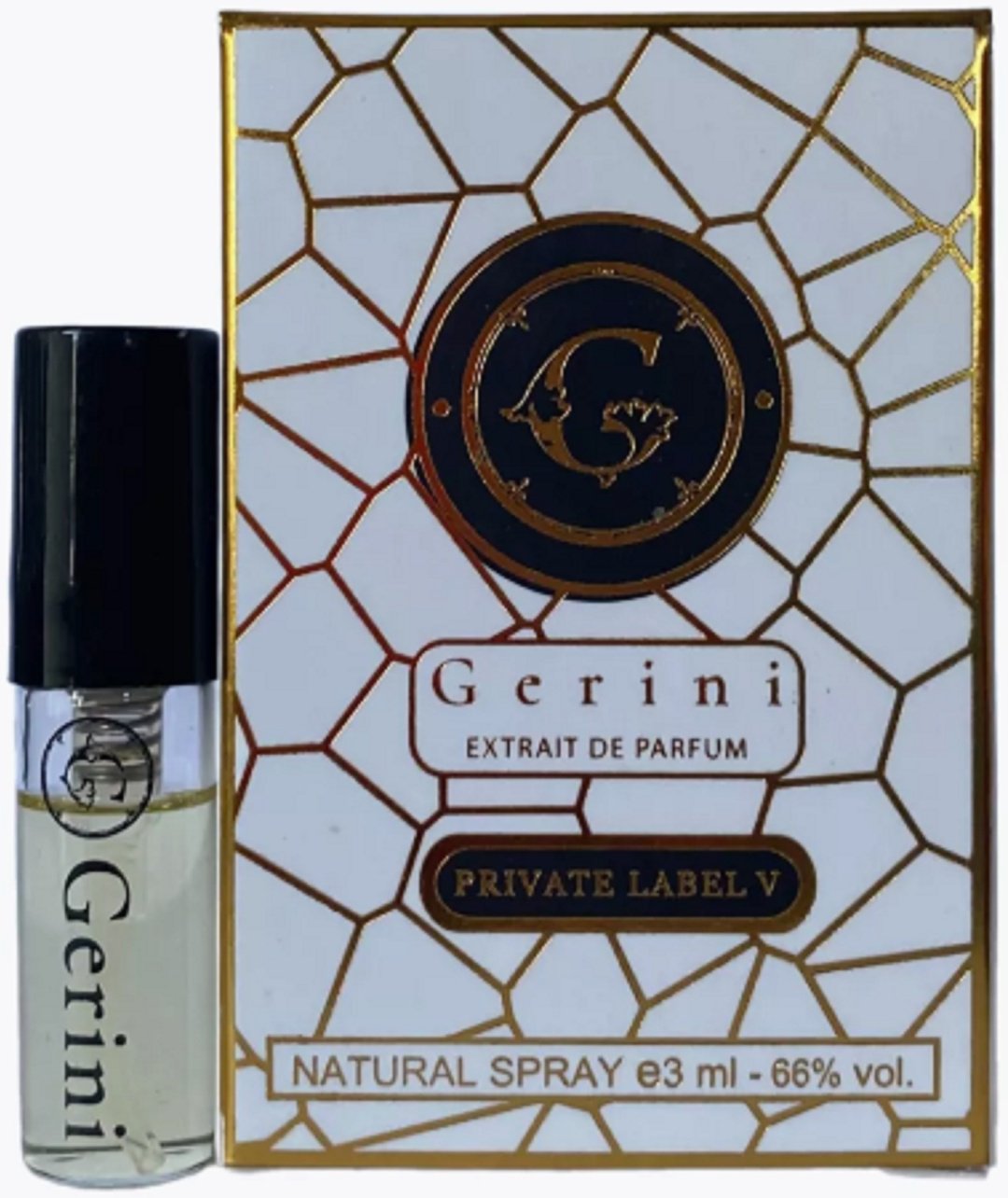 Gerini Private Label V экстракт духов Extrait de Parfum 3 мл, унисекс купить,3290