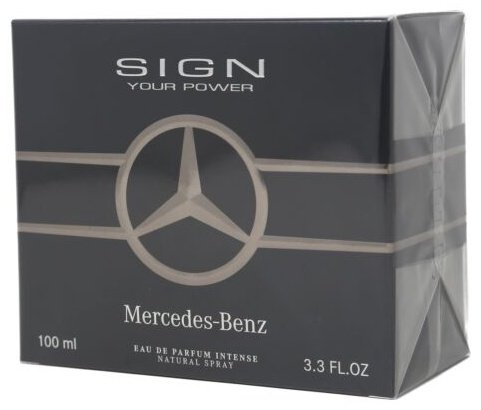 Mercedes-Benz Sign Your Power Intense парфюмерная вода EDP 100 мл, для мужчин - ForteMarket Mercedes-Benz Sign Your Power Intense парфюмерная вода EDP 100 мл, для мужчин купить,26290
