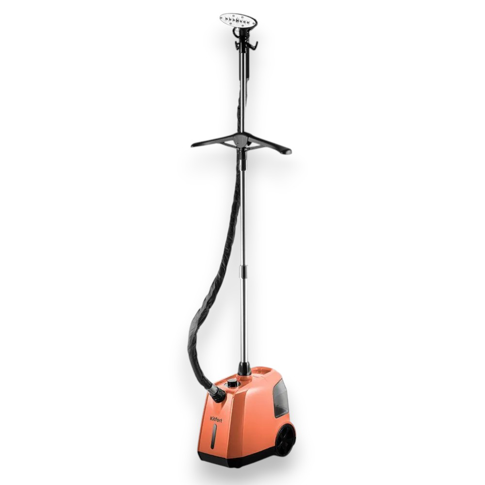Отпариватель вертикальный Kitfort КТ-9241 black/orange