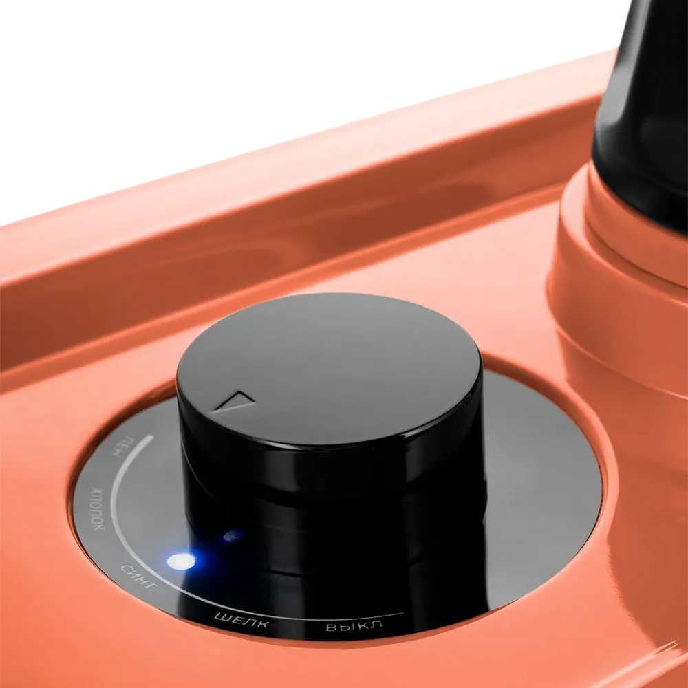 Отпариватель вертикальный Kitfort КТ-9241 black/orange
