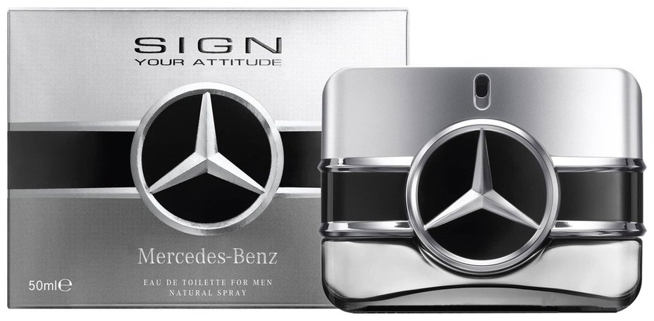 Mercedes-Benz Sign Your Attitude туалетная вода EDT 50 мл, для мужчин купить,17790