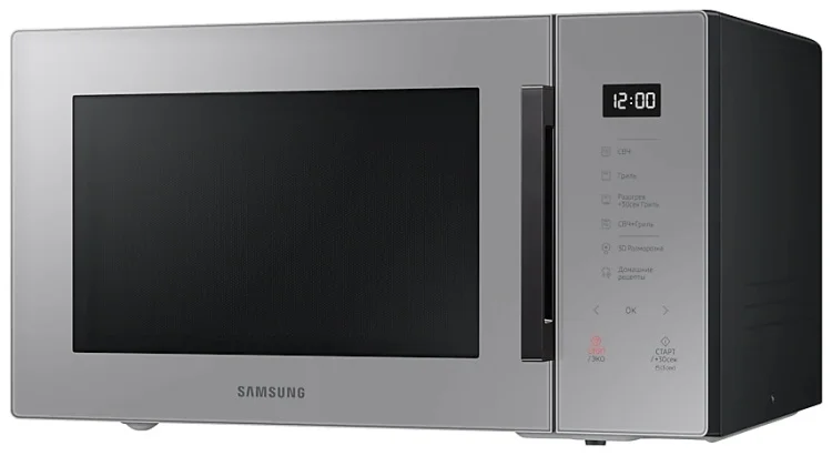 Микроволновая печь Samsung MG30T5018AG/BW черно-серая