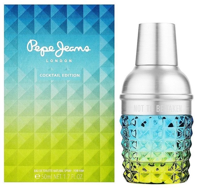 Pepe Jeans London PEPE JEANS COCTAIL EDITION m EDT 50 ml [M] туалетная вода EDT 50 мл, для мужчин купить,16990
