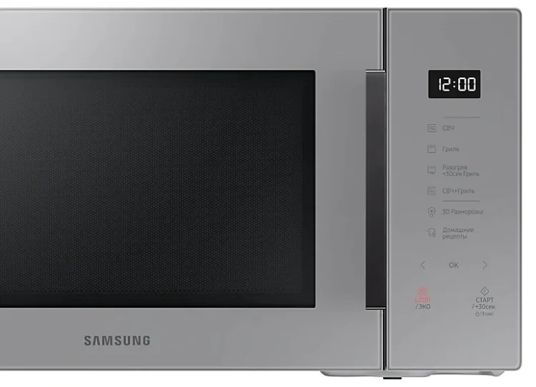 Микроволновая печь Samsung MG30T5018AG/BW черно-серая