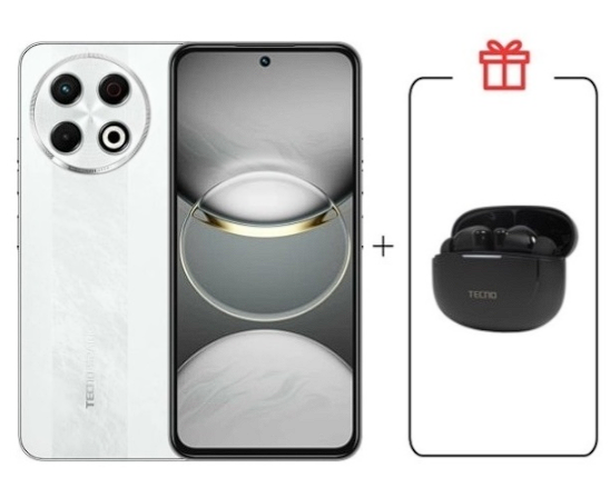 Смартфон Tecno Spark 30 Pro 8/256Gb Arctic Glow + Подарок купить,NaN