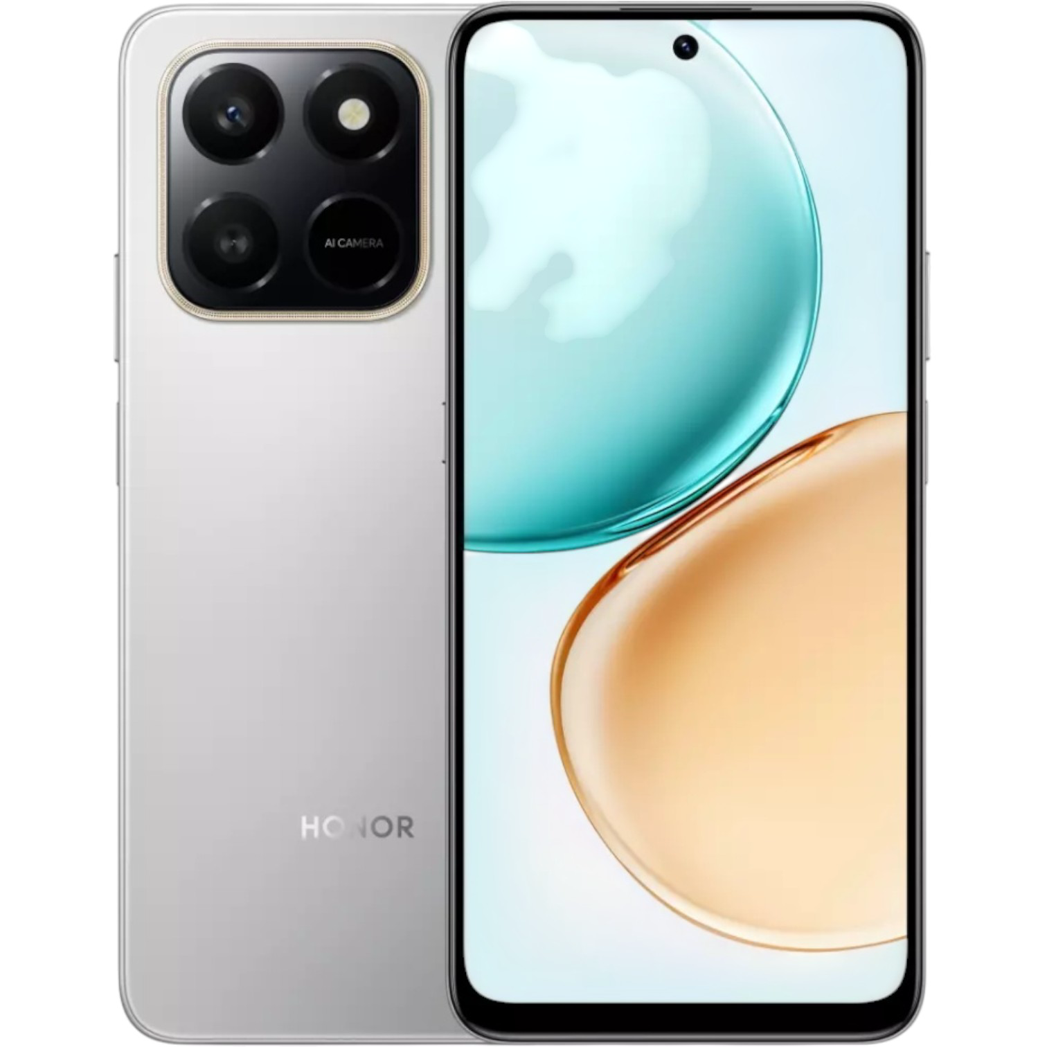 Смартфон Honor X7d 8/256GB, Meteor Silver купить,NaN