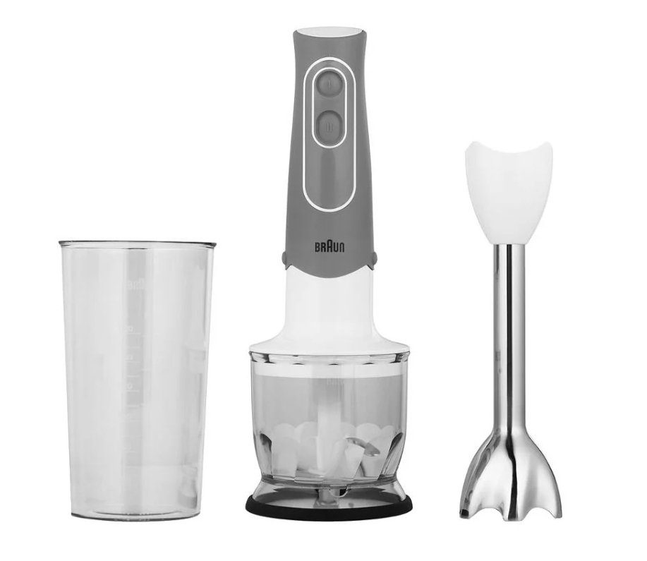 Блендер Braun MQ 523 Baby серо-белый купить,0