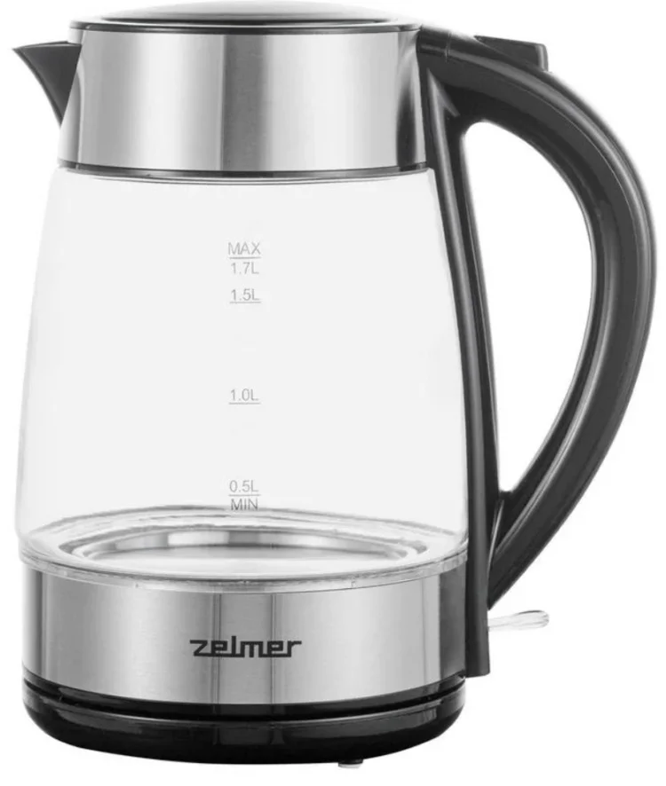 Электрочайник Zelmer ZCK8011 1.7 л серебристый