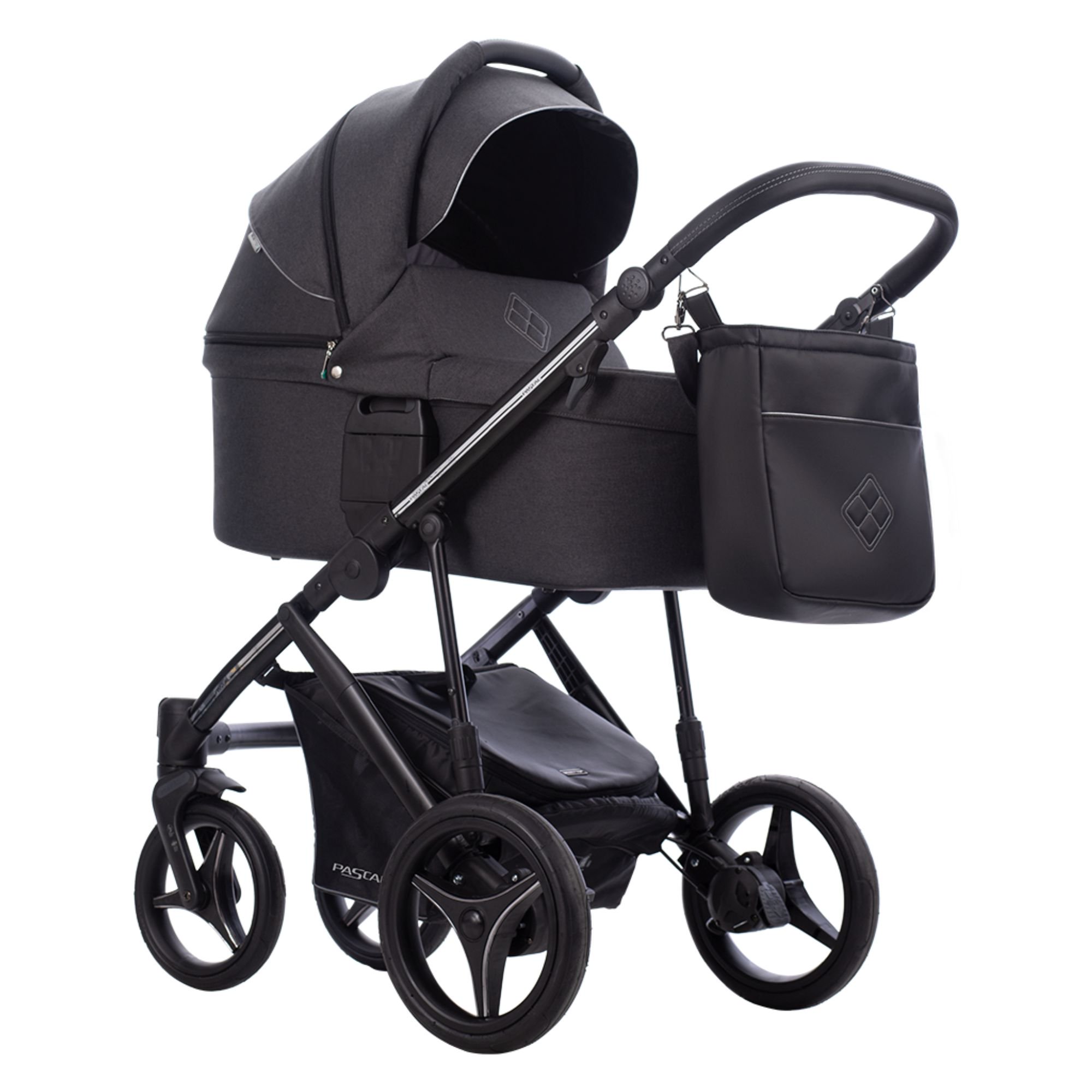Коляска 2в1 Bebetto Pascal 01 Black купить,NaN