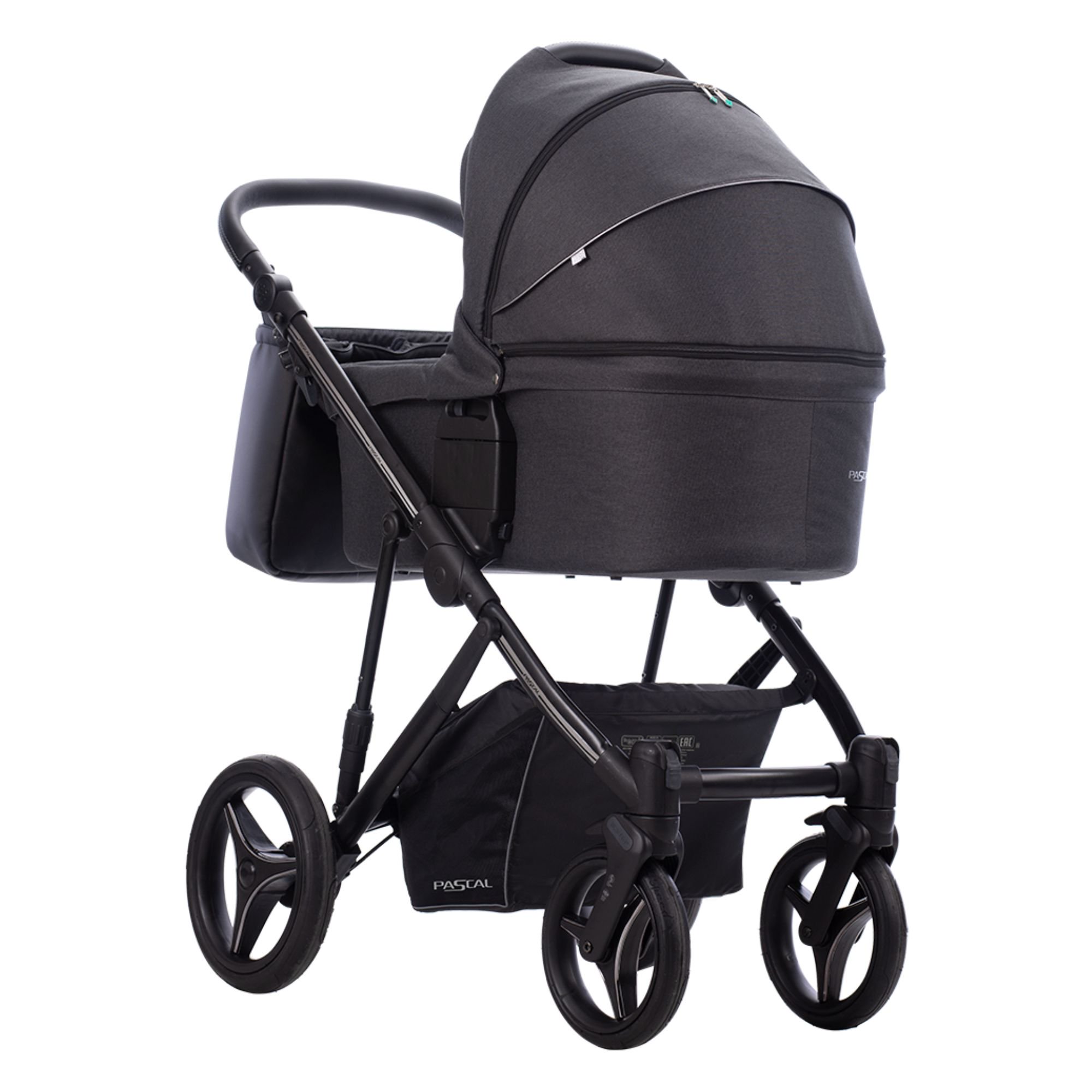 Коляска 2в1 Bebetto Pascal 01 Black купить,NaN