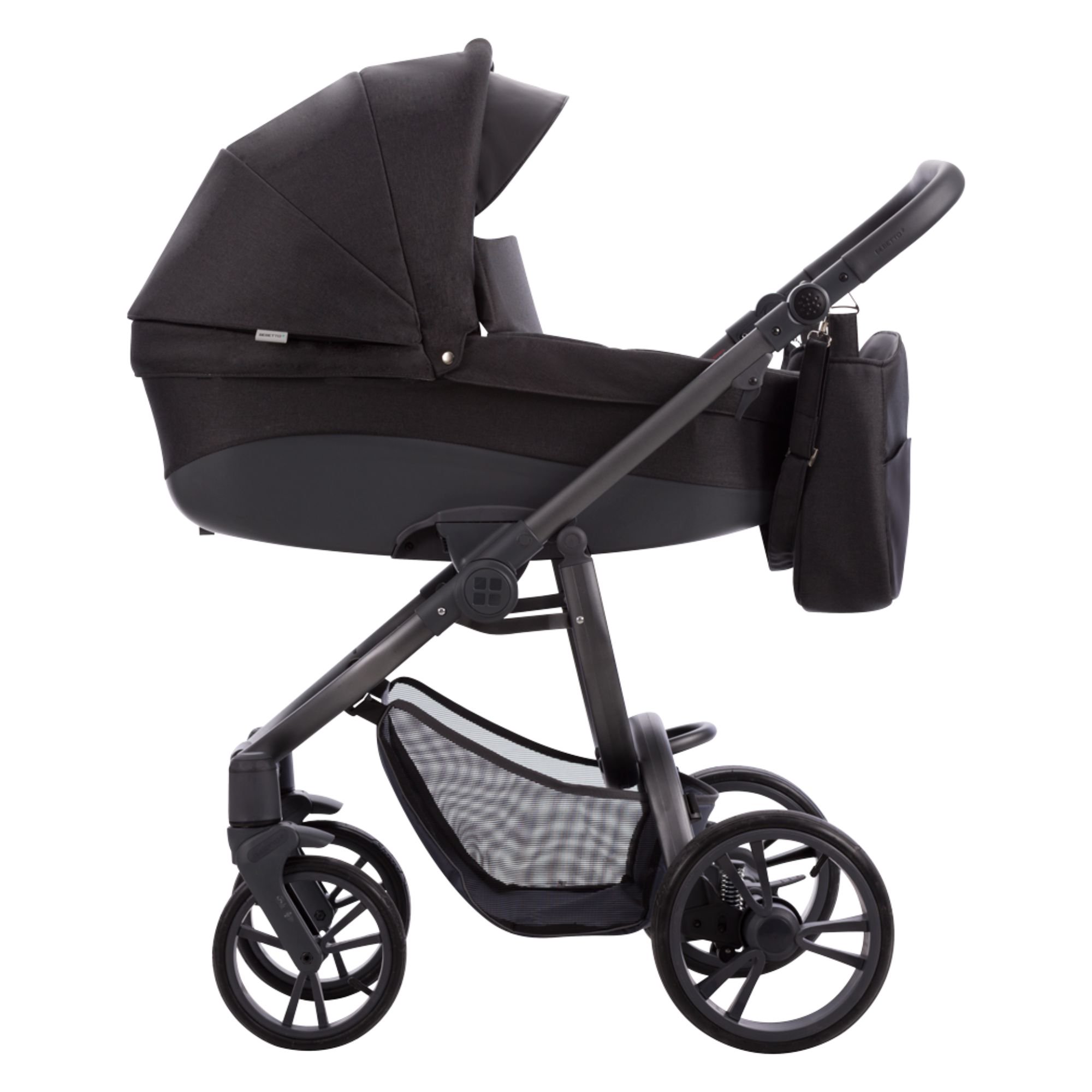 Коляска 2в1 Bebetto Holland 03 Black купить,NaN