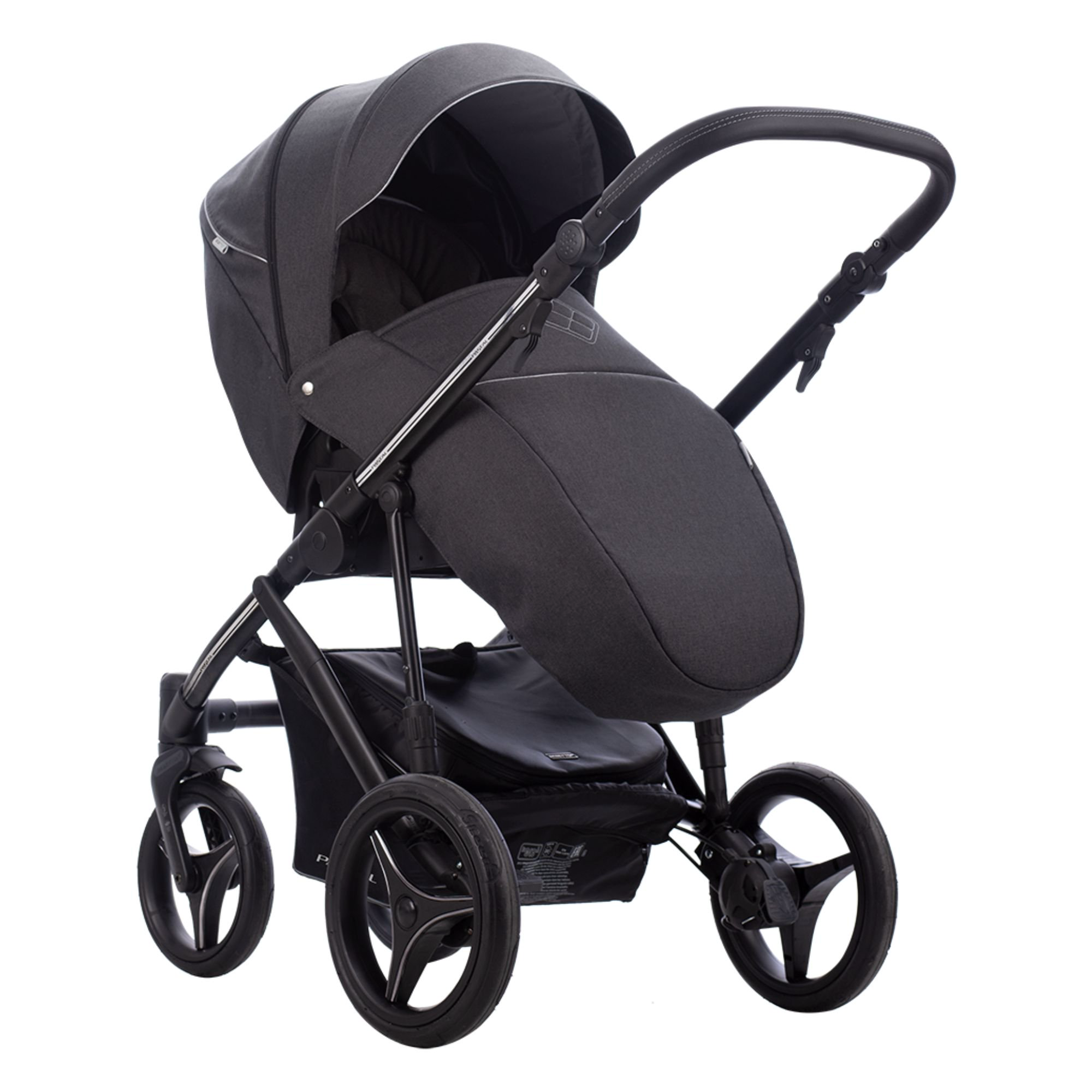 Коляска 2в1 Bebetto Pascal 01 Black купить,NaN