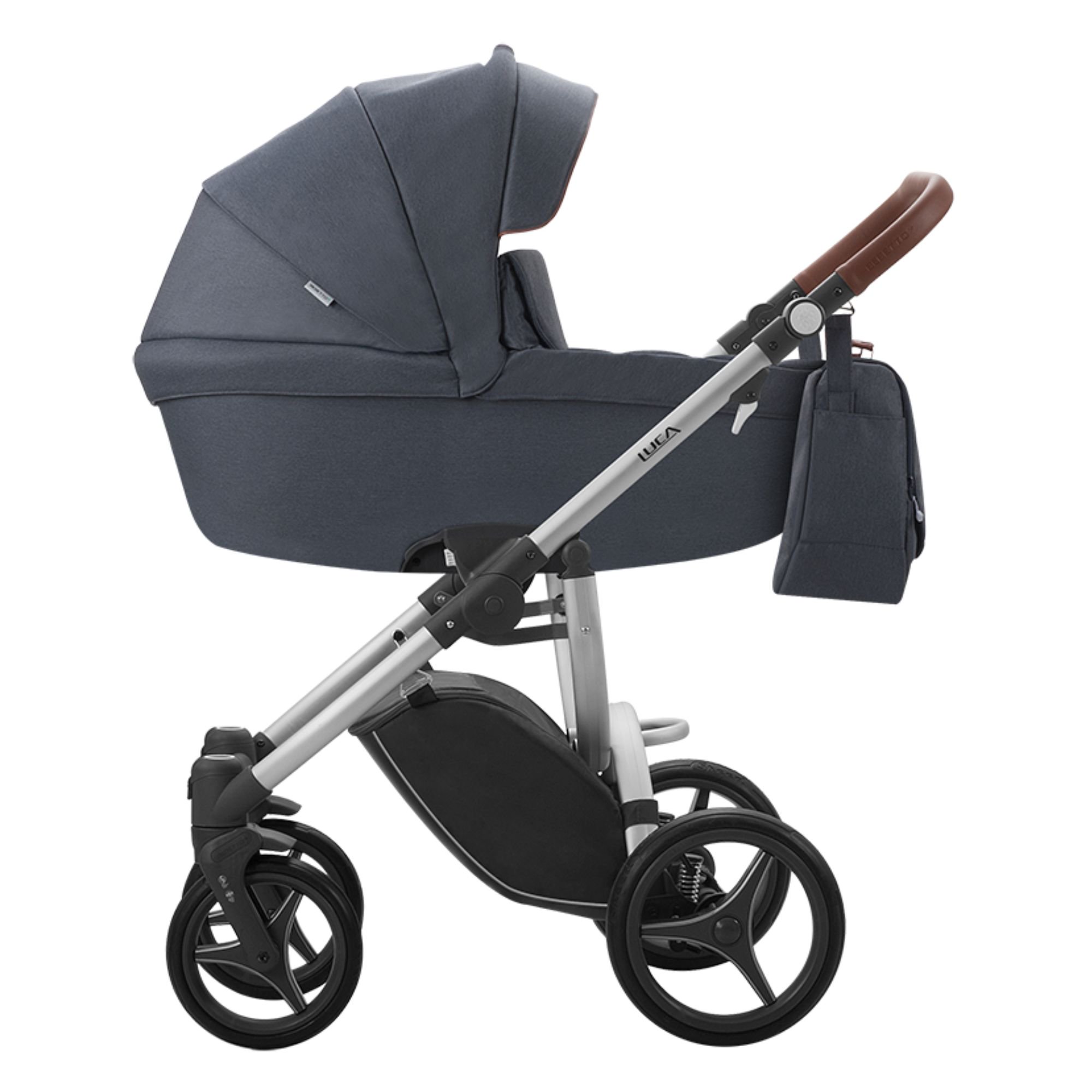 Коляска 2в1 Bebetto Luca 06 Dark blue купить,NaN