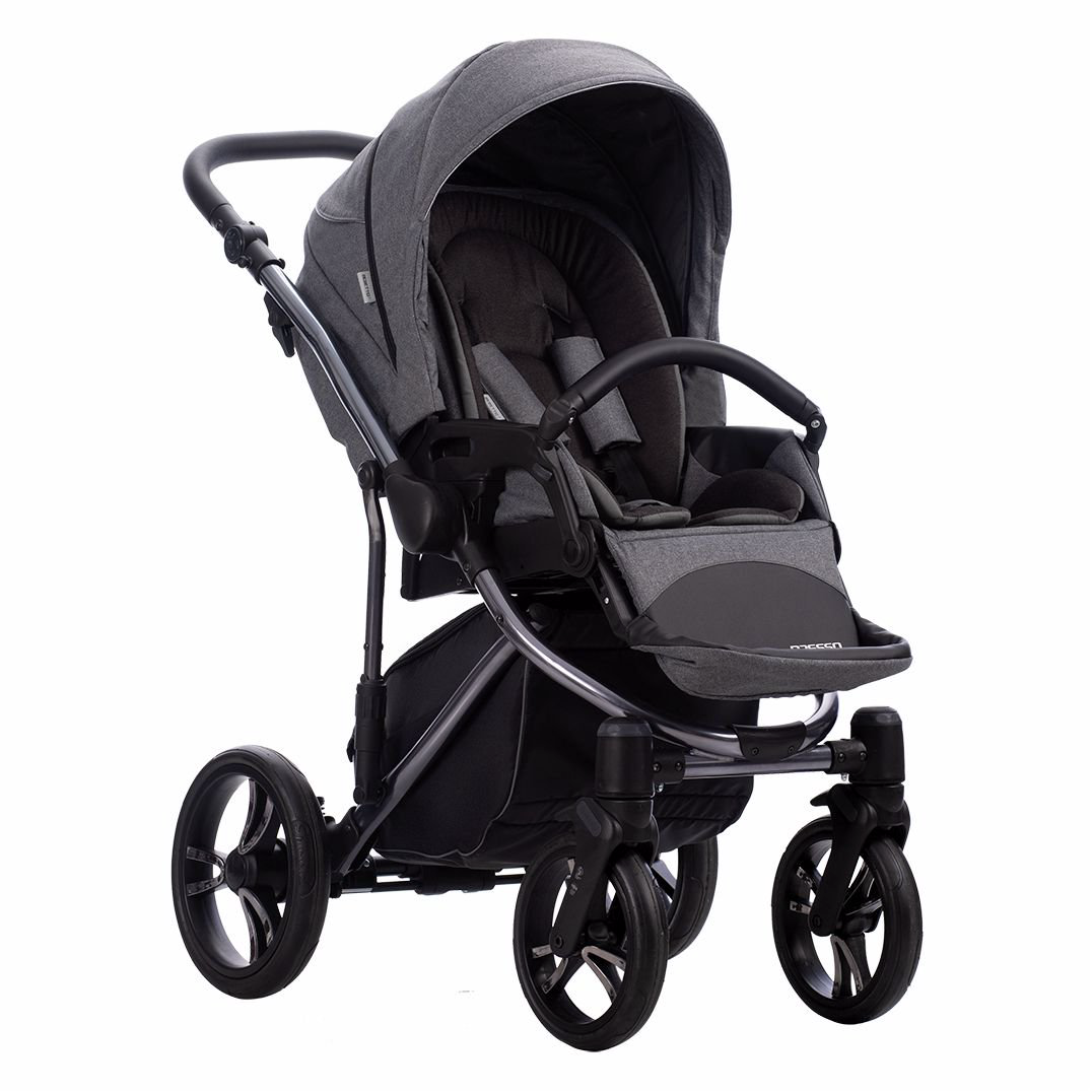 Коляска 2в1 Bebetto Bresso Premium Class Dark grey 05 купить,NaN