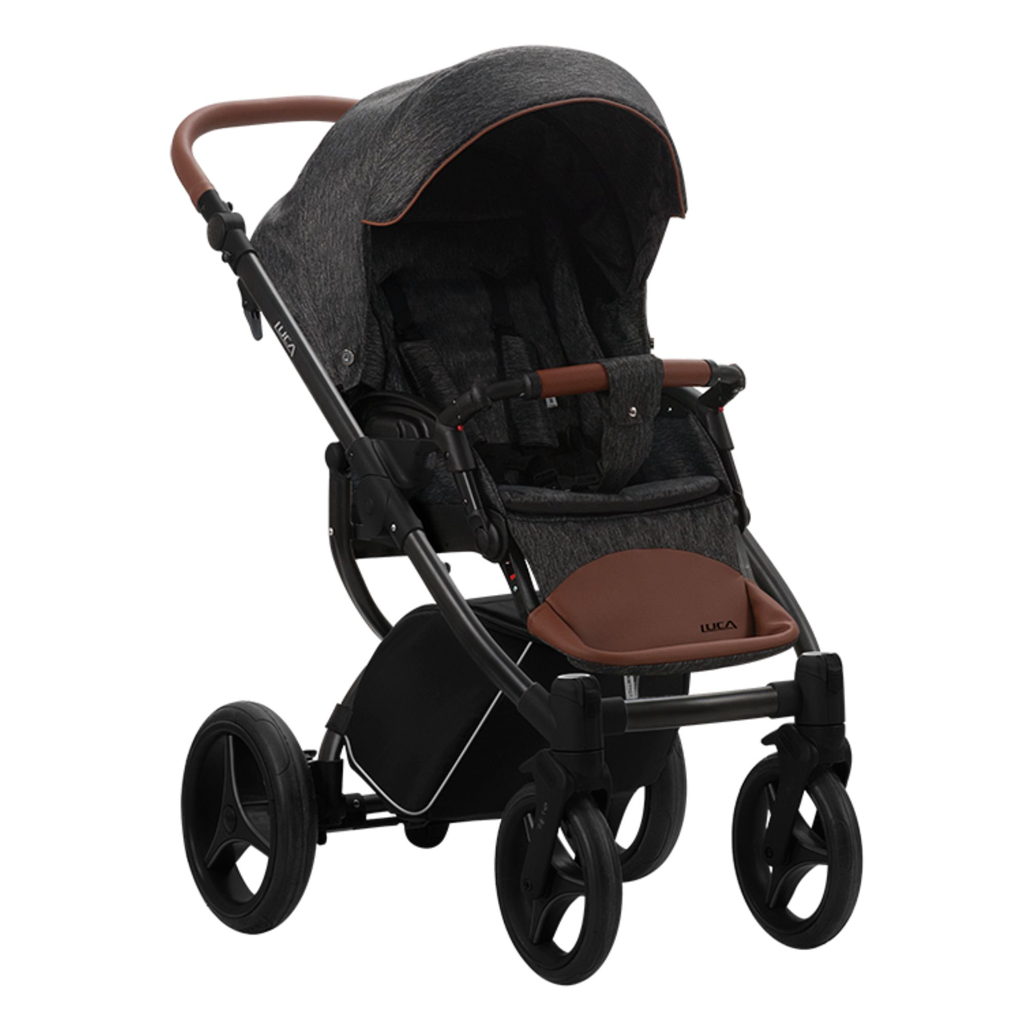Коляска 2в1 Bebetto Luca 01 Black купить,NaN