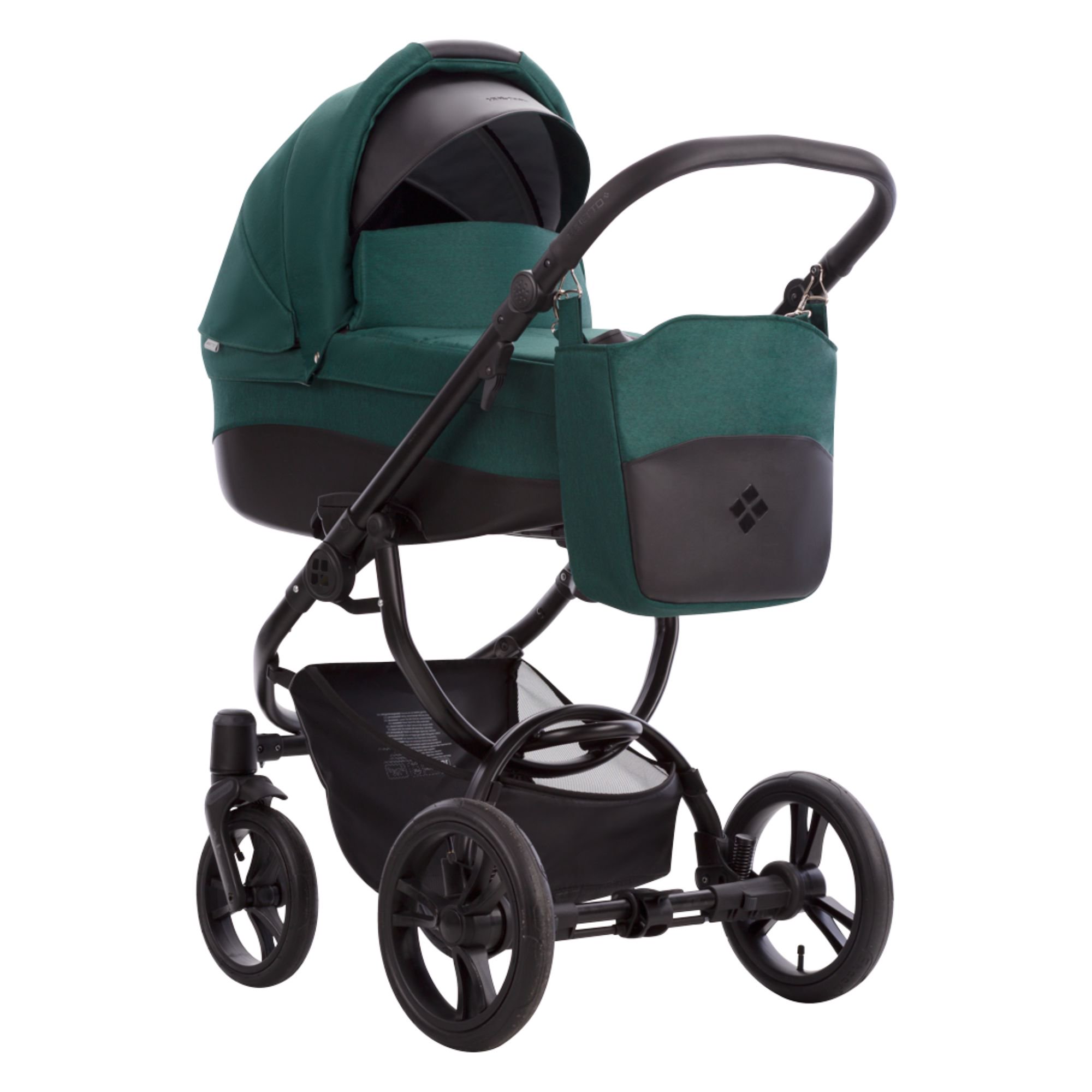 Коляска 2в1 Bebetto Holland 04 Dark green купить,NaN