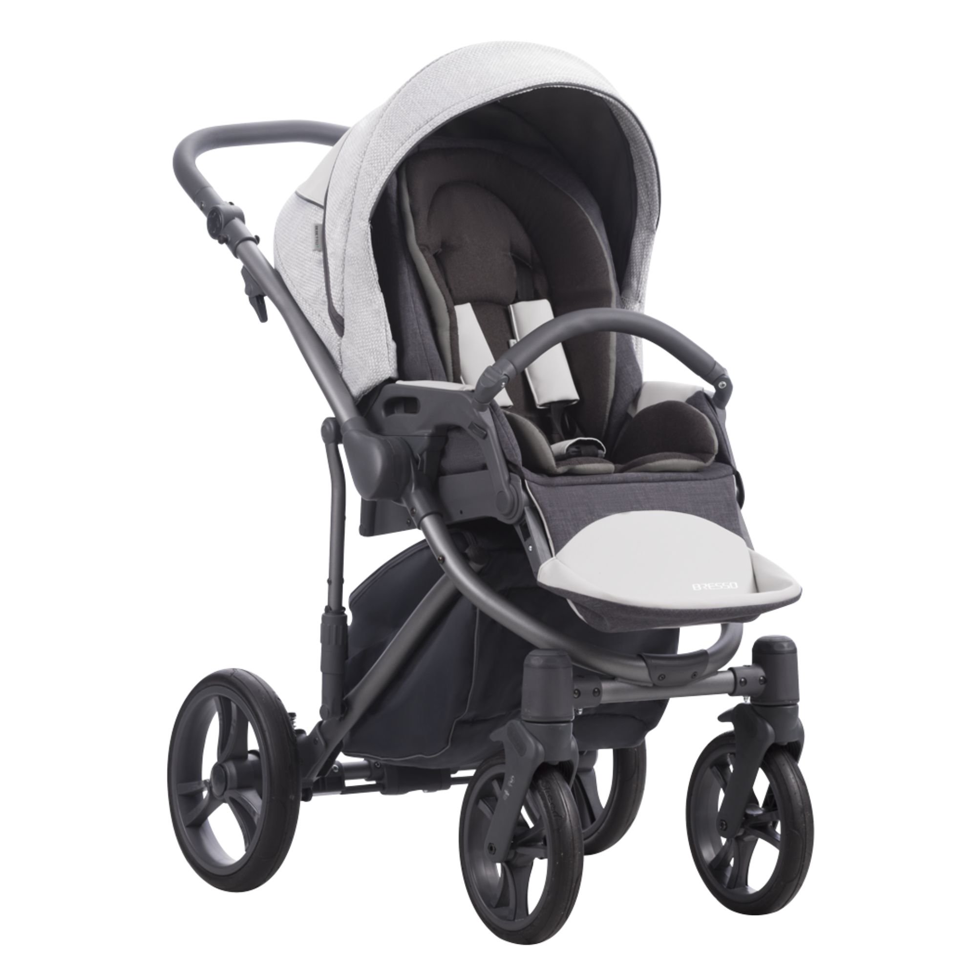 Коляска 2в1 Bebetto Bresso Grey 22 купить,NaN