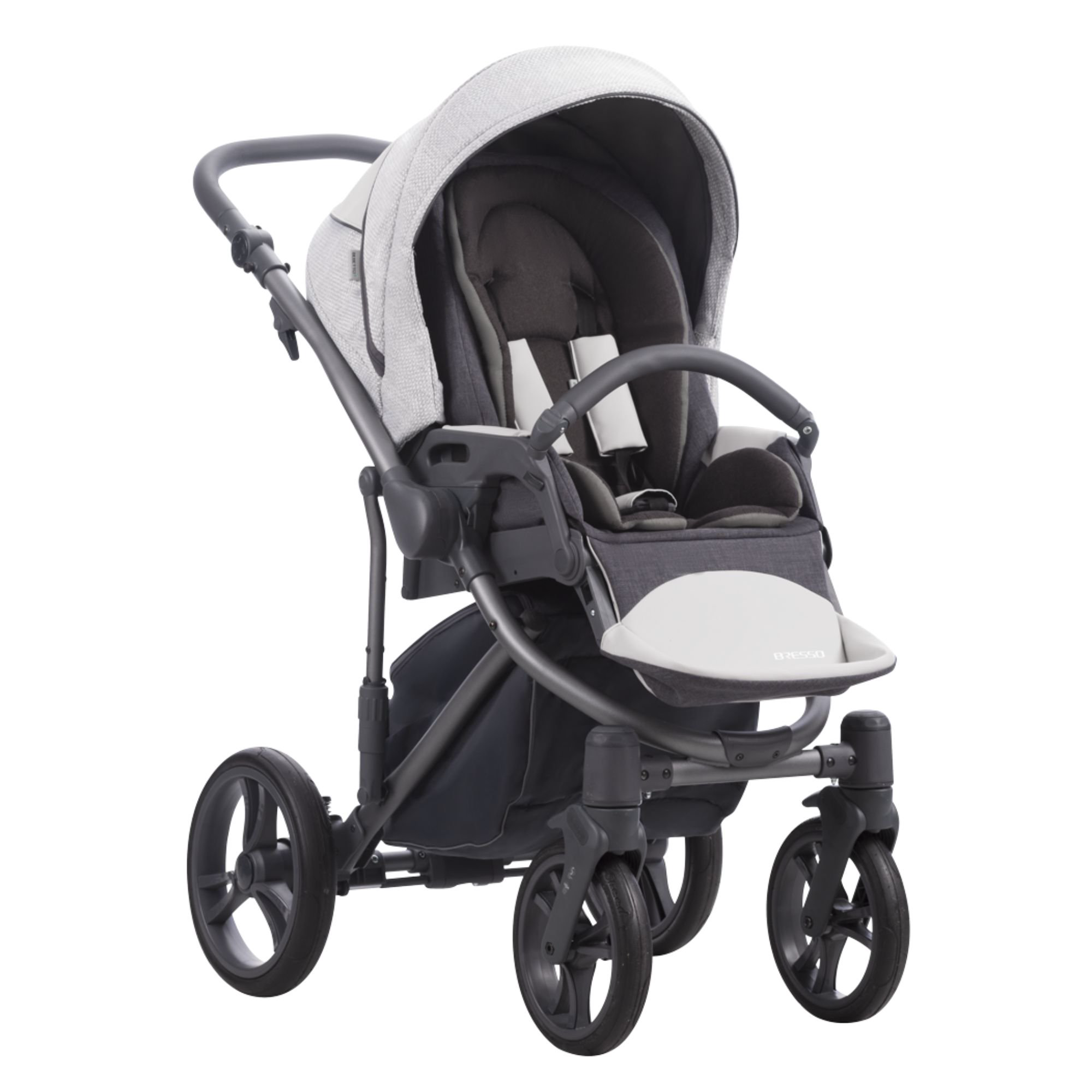 Коляска 2в1 Bebetto Bresso Grey 22 купить,NaN