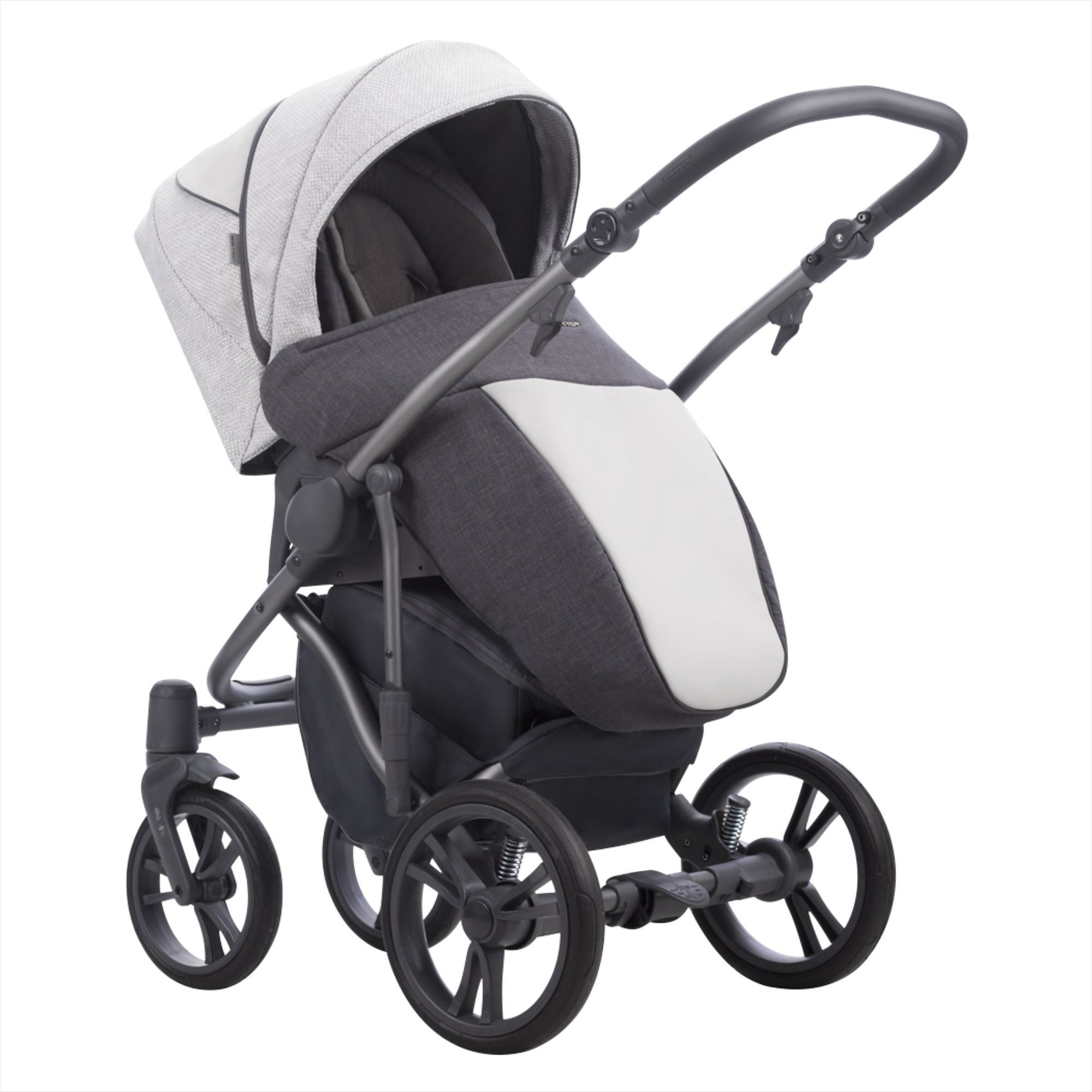 Коляска 2в1 Bebetto Bresso Grey 22 купить,NaN