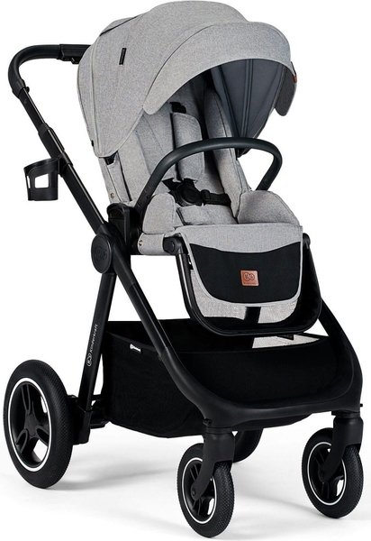 Коляска 2в1 Kinderkraft Everyday Light grey купить,NaN
